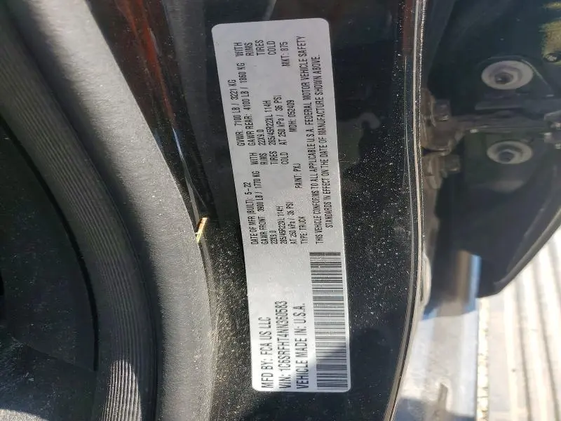 2022 RAM 1500 LIMITED  