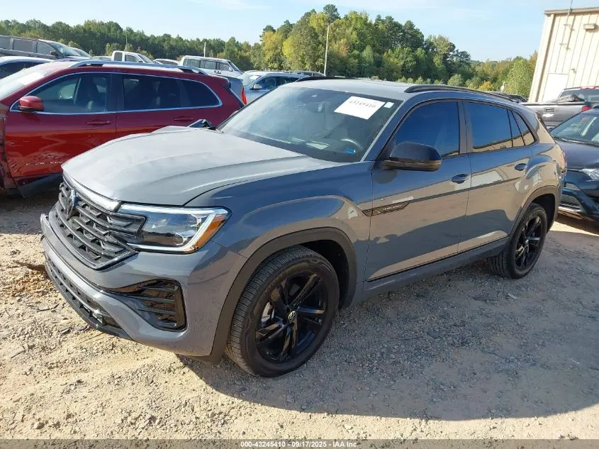 2025 VOLKSWAGEN ATLAS CROSS SPORT 2.0T SEL R-LINE BLACK