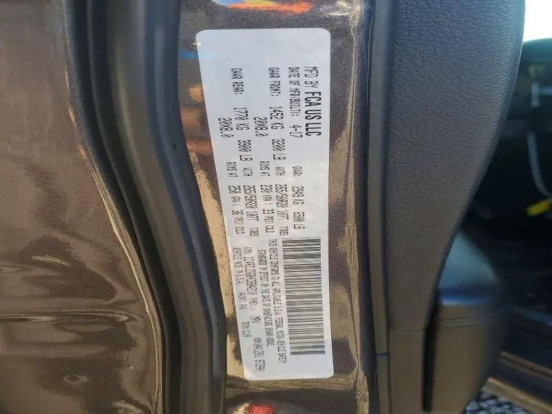 2017 DODGE DURANGO GT  