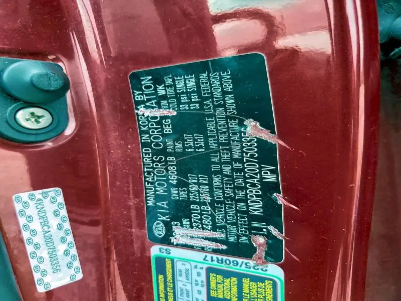 2013 KIA SPORTAGE LX  