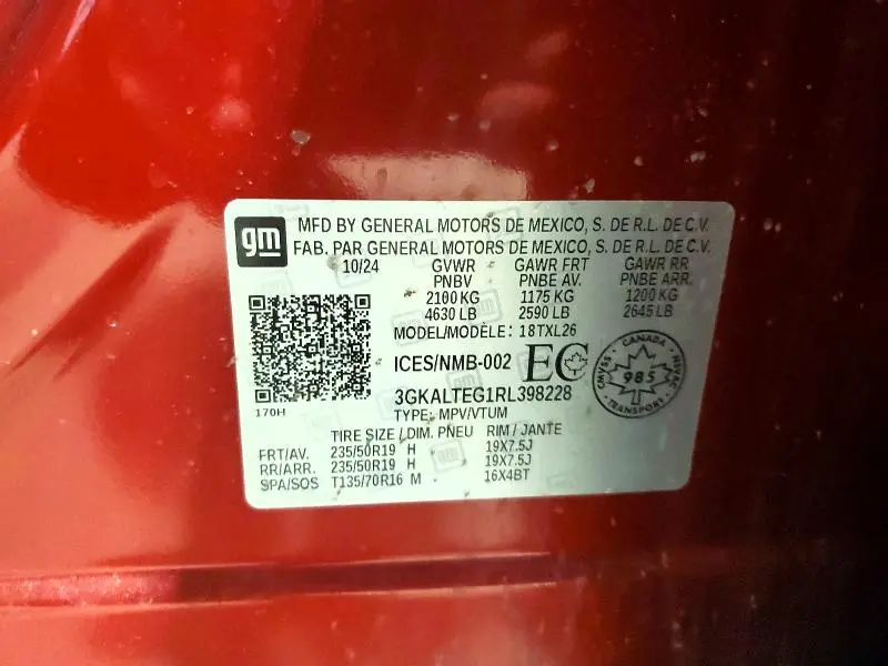 2024 GMC TERRAIN SLE  