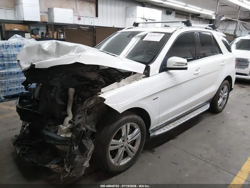 2012 MERCEDES-BENZ ML 350 4MATIC
