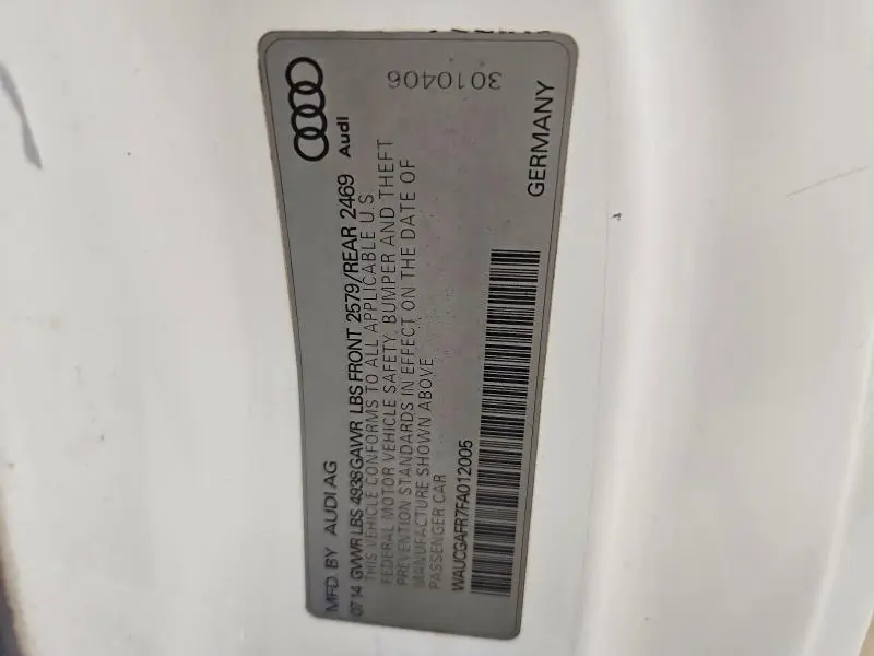2015 AUDI S5 PREMIUM PLUS  