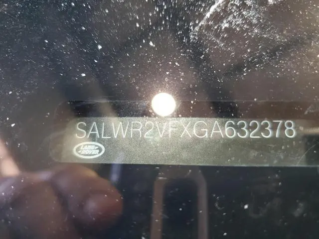 2016 LAND ROVER RANGE ROVER SPORT HSE  