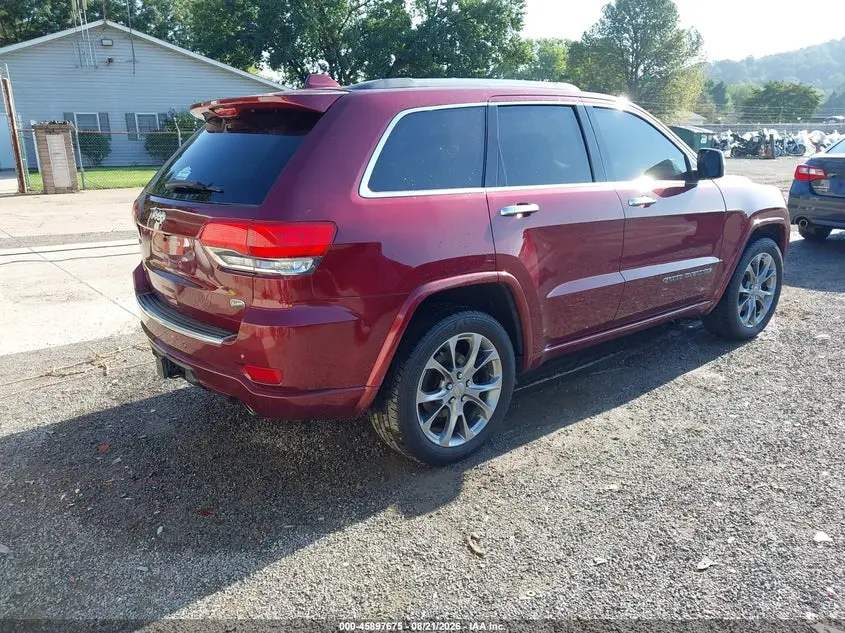 2018 JEEP GRAND CHEROKEE OVERLAND 4X4