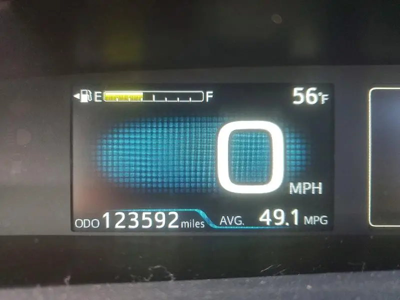 2017 TOYOTA PRIUS FOUR  