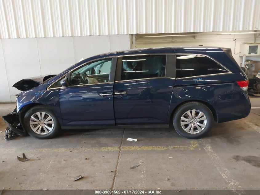 2016 HONDA ODYSSEY SE