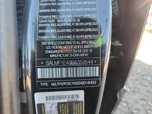 2011 LAND ROVER RANGE ROVER HSE LUXURY  