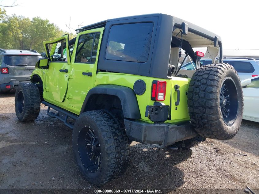 2017 JEEP WRANGLER UNLIMITED SPORT 4X4