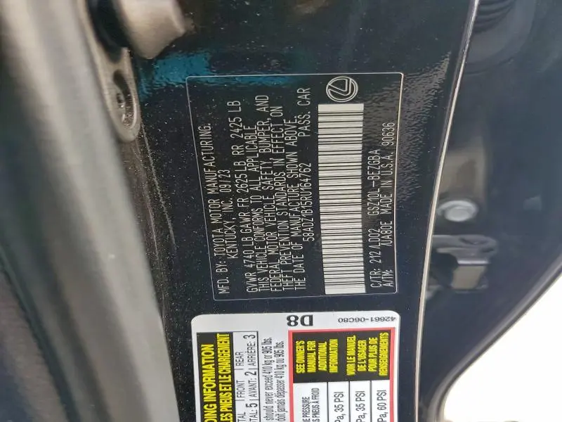 2024 LEXUS ES 350 BASE  