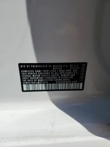 2018 VOLKSWAGEN GTI S