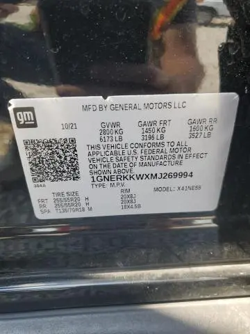 2021 CHEVROLET TRAVERSE PREMIER  