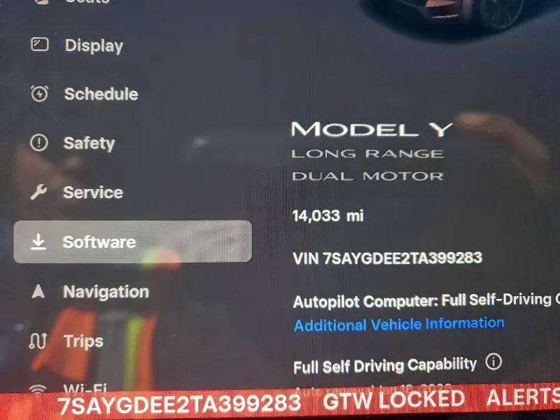 2026 TESLA MODEL Y   