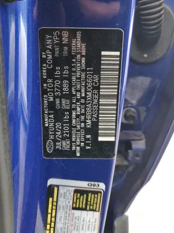 2021 HYUNDAI VENUE SE  