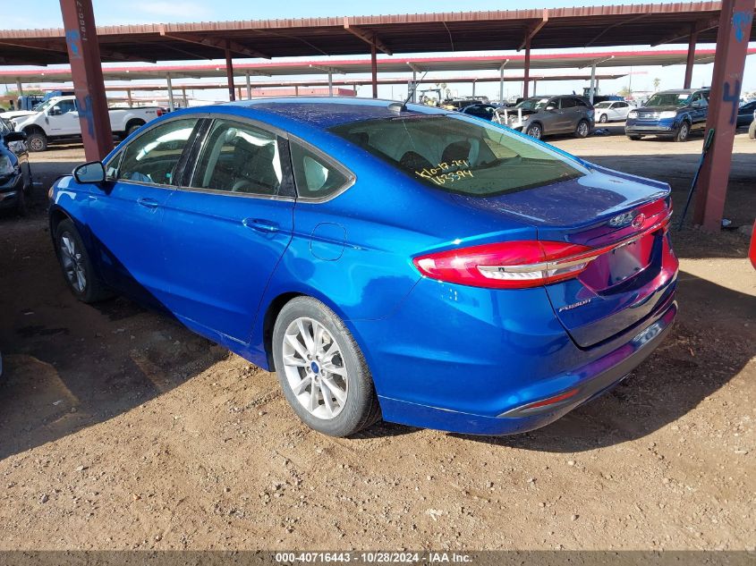 2017 FORD FUSION SE