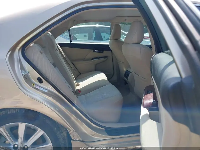 2012 TOYOTA CAMRY XLE