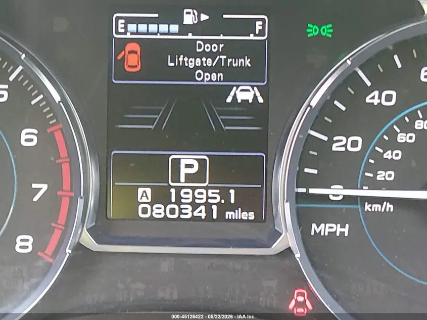 2018 SUBARU FORESTER 2.5I TOURING