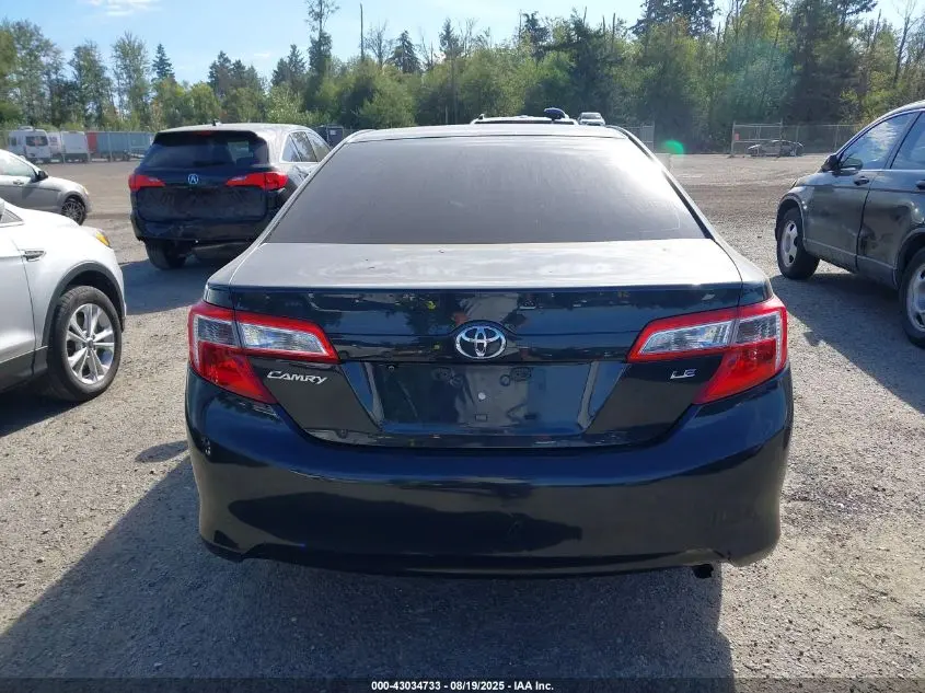 2012 TOYOTA CAMRY LE