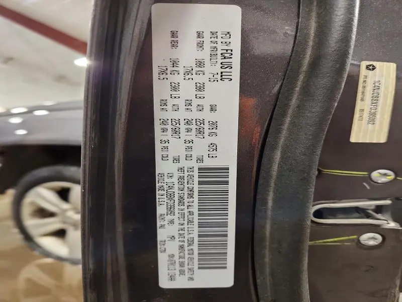 2015 JEEP COMPASS SPORT  