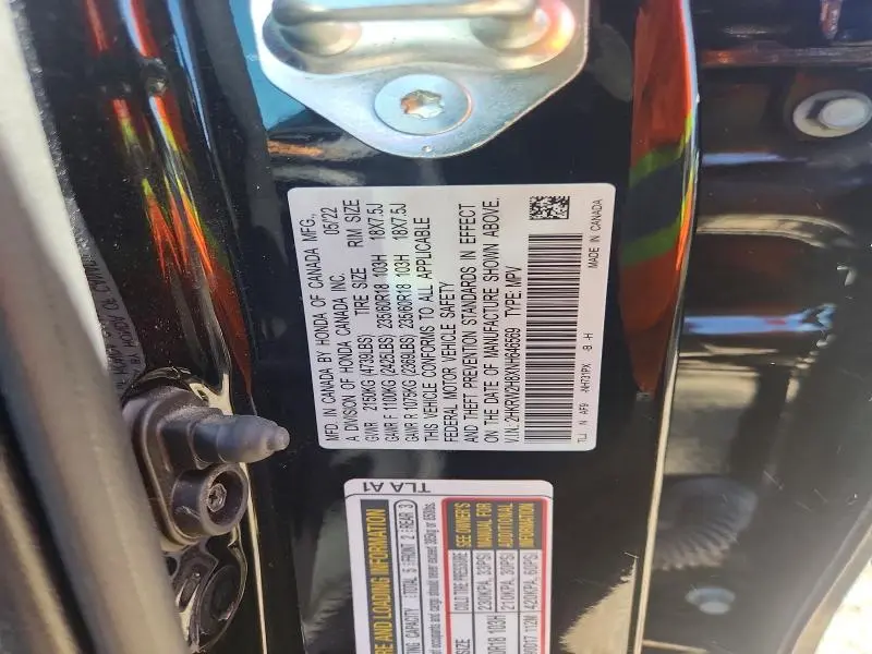 2022 HONDA CR-V EXL  