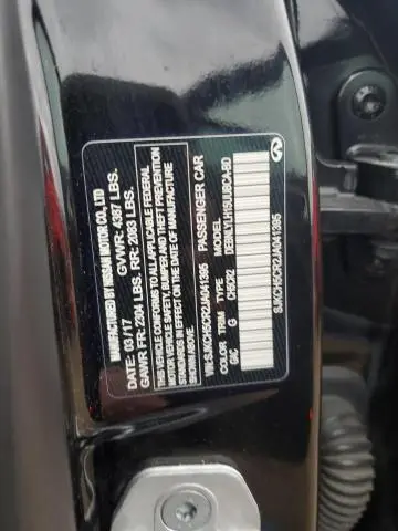 2018 INFINITI QX30 BASE  