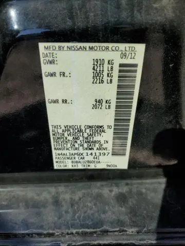 2013 NISSAN ALTIMA 2.5  