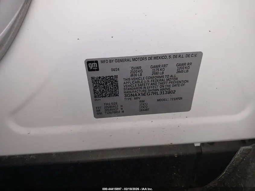 2024 CHEVROLET EQUINOX AWD 1FL