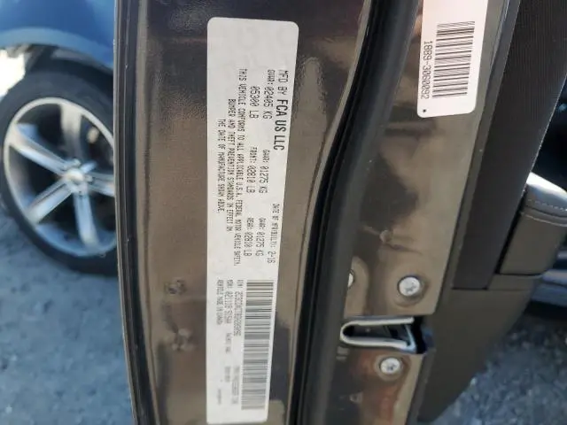 2016 DODGE CHARGER R/T  