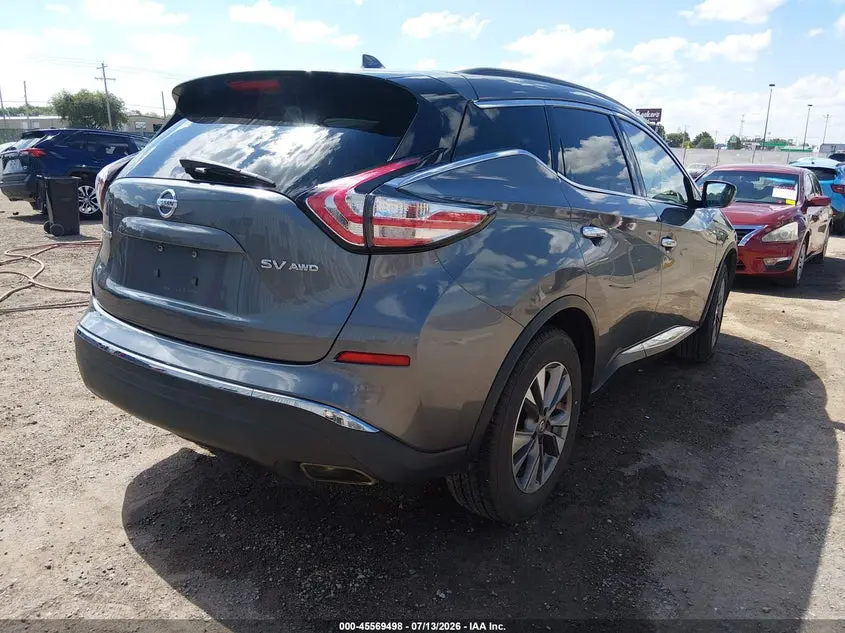 2018 NISSAN MURANO SV