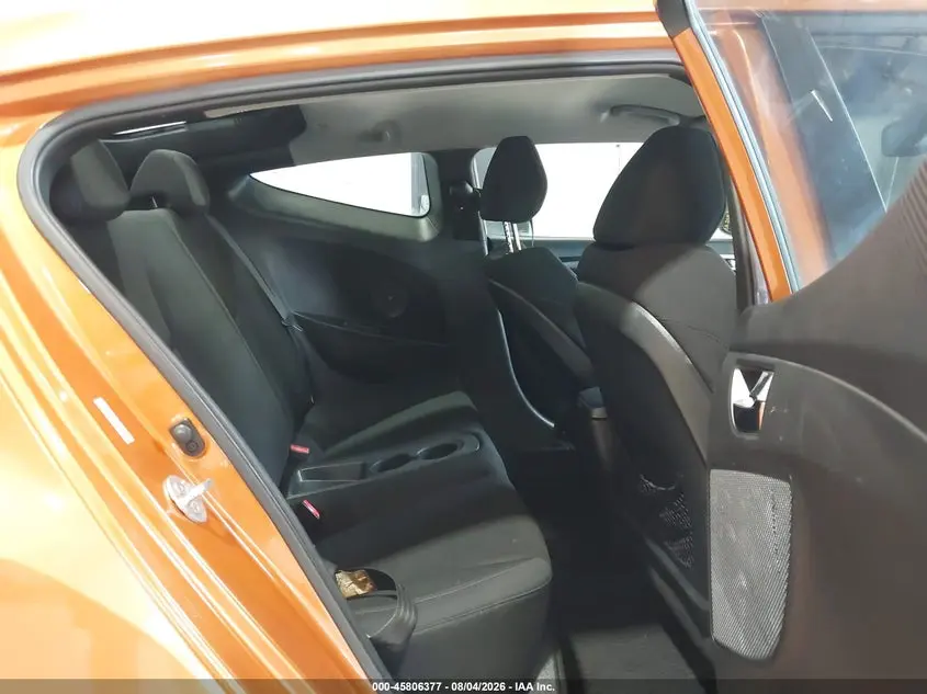 2013 HYUNDAI VELOSTER BASE W/BLACK
