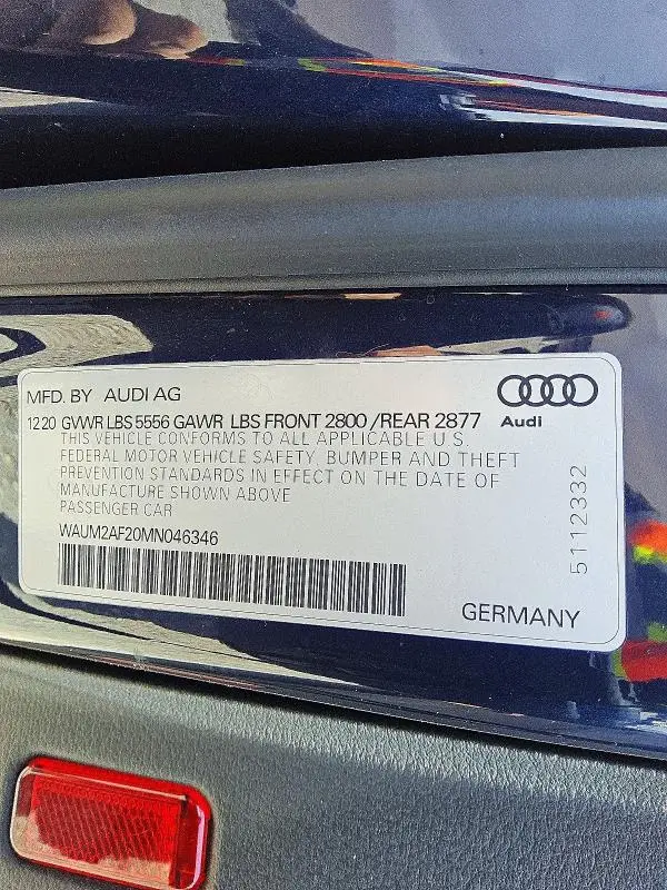 2021 AUDI A6 PRESTIGE  