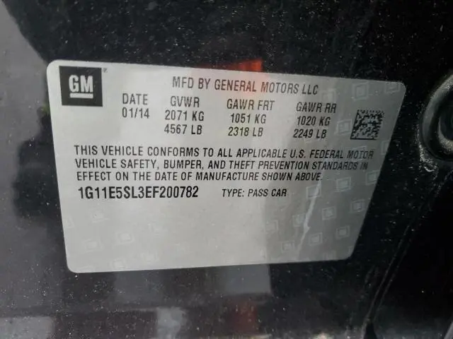 2014 CHEVROLET MALIBU 2LT  