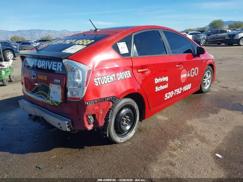 2011 TOYOTA PRIUS THREE