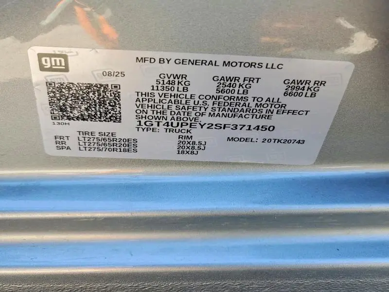 2025 GMC SIERRA K2500 AT4  