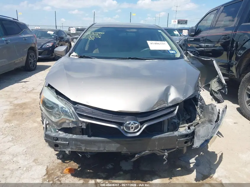 2015 TOYOTA COROLLA LE