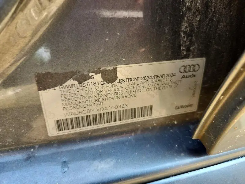 2013 AUDI S4 PREMIUM PLUS  