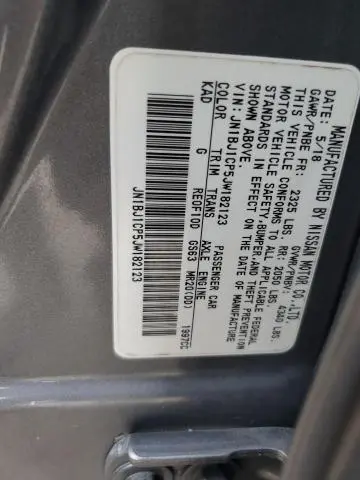 2018 NISSAN ROGUE SPORT S  