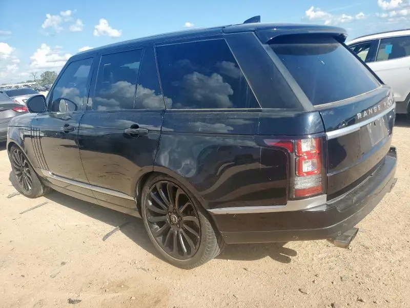 2017 LAND ROVER RANGE ROVER SUPERCHARGED  