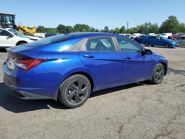 2022 HYUNDAI ELANTRA BLUE  