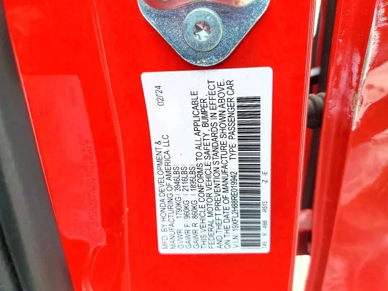 2024 HONDA CIVIC SPORT  