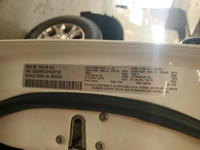 2023 RAM 2500 LARAMIE  