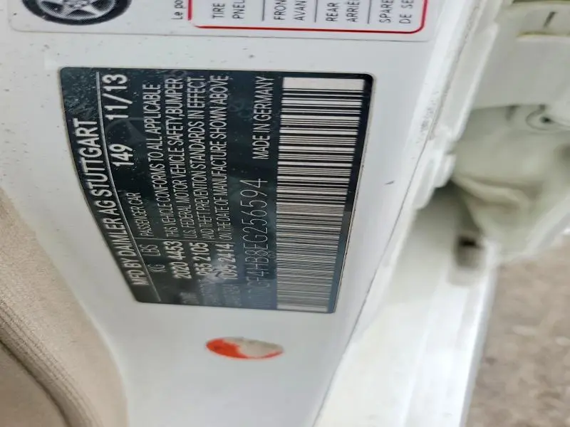 2014 MERCEDES-BENZ C 250  