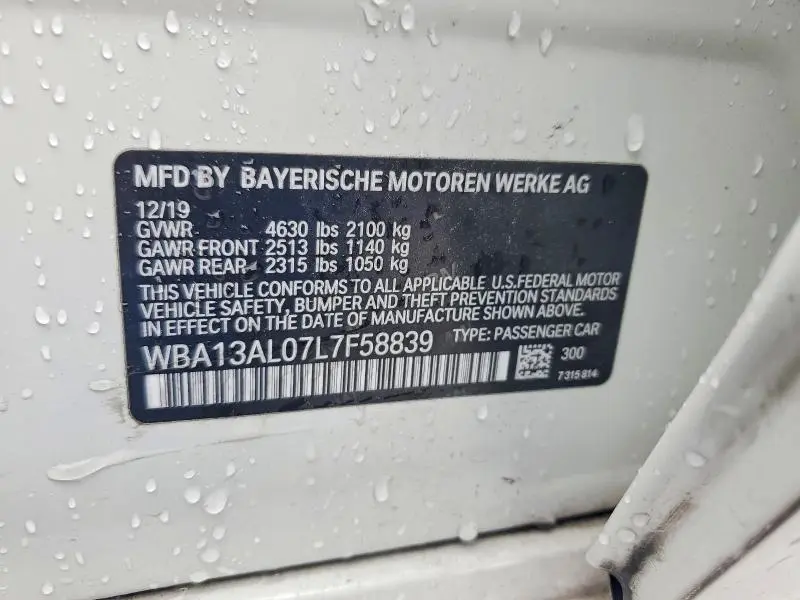 2020 BMW M235XI   