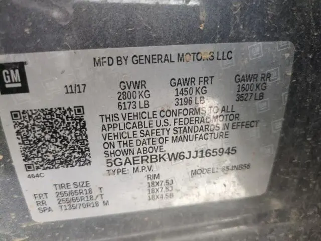 2018 BUICK ENCLAVE ESSENCE  