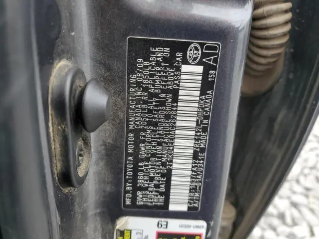 2010 TOYOTA COROLLA MATRIX   