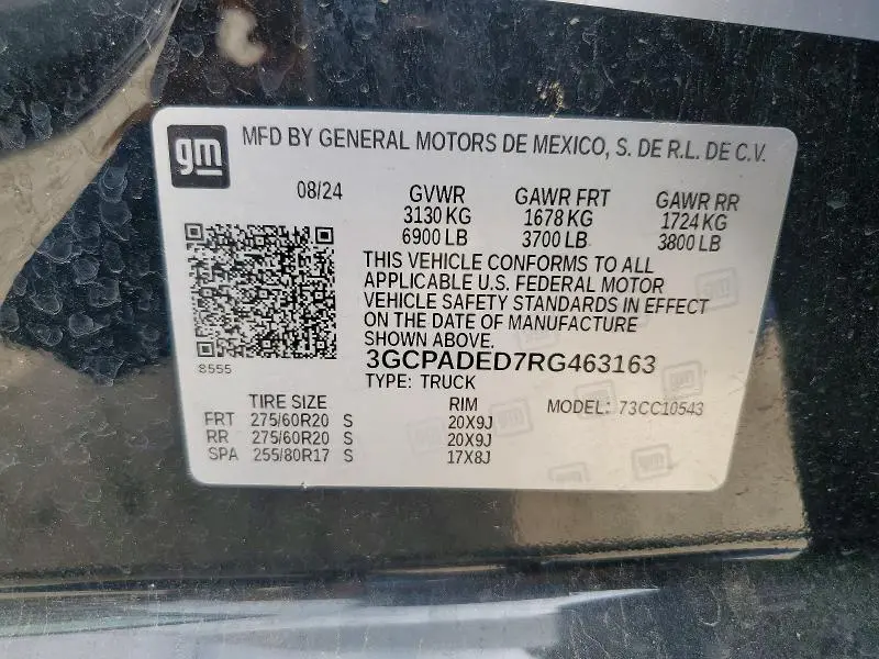 2024 CHEVROLET SILVERADO C1500 RST  