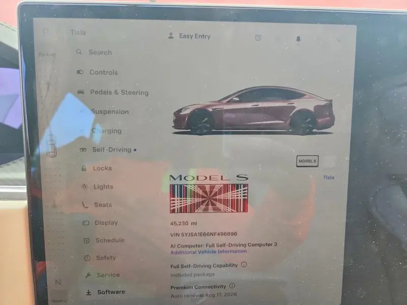 2022 TESLA MODEL S   