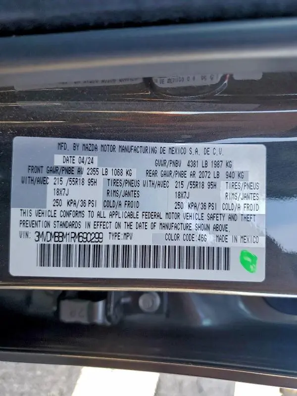 2024 MAZDA CX-30 SELECT  