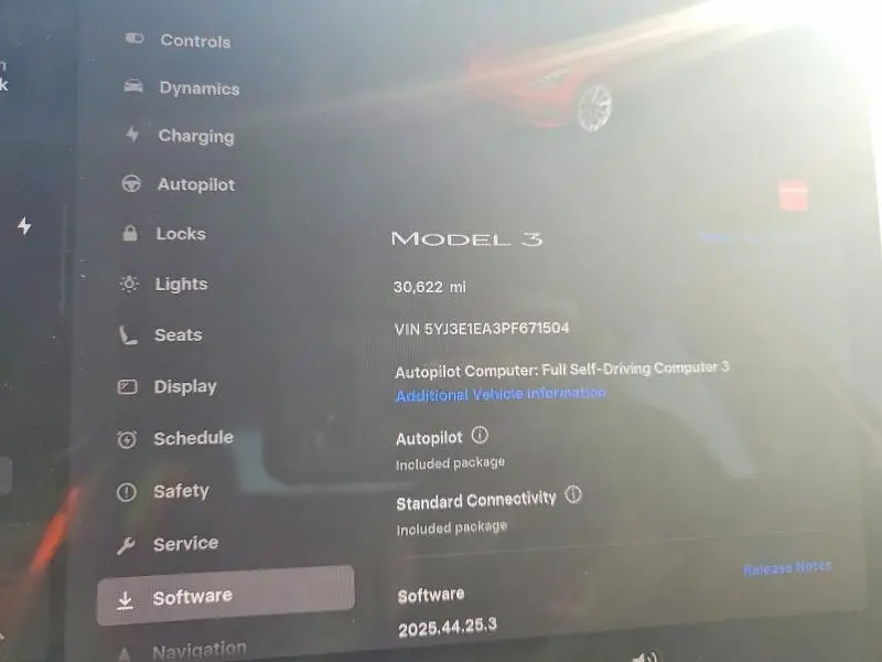 2023 TESLA MODEL 3   