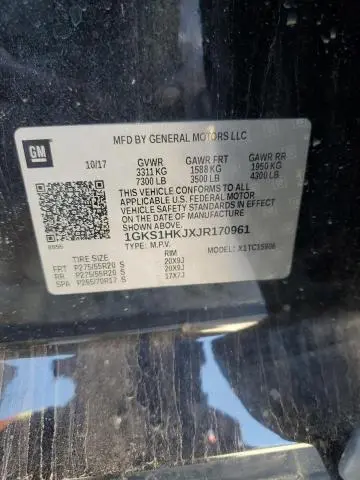 2018 GMC YUKON XL DENALI  